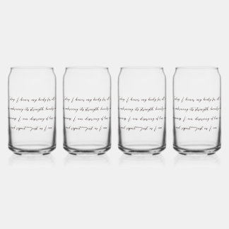 Verre Canette Embrasser ma beauté unique