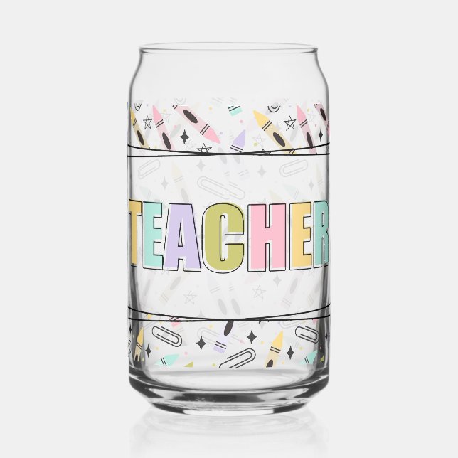 Verre Canette Enseignant (Gauche)