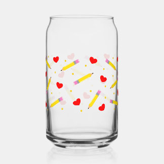 Verre Canette Enseignant Vie Mignonne École Can Glass Wrap