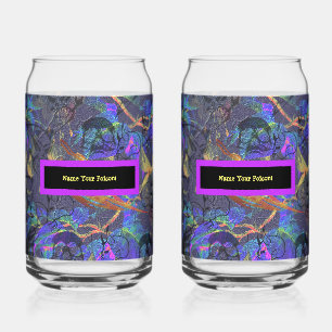 Verre Canette Ensemble de 2 Nom Votre Poison