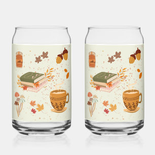 Verre Canette Ensemble de boissons automnales confortables