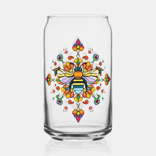 Verre Canette Ensemble de boissons de la cathédrale d'abeilles