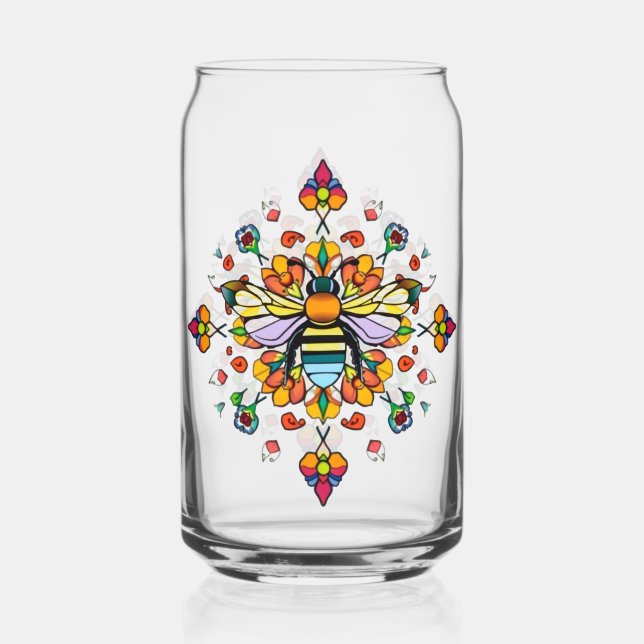 Verre Canette Ensemble de boissons de la cathédrale d'abeilles (Recto)