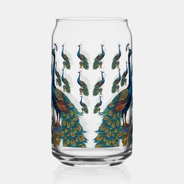 Verre Canette Ensemble de boissons Peacock (Droite)