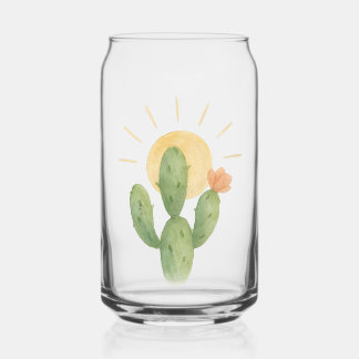 Verre Canette Ensemble de produits Cactus