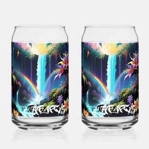 Verre Canette Ensemble de produits de boisson Rainbow Imaginaire