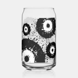 Verre Canette Ensemble de produits de consommation Black & White