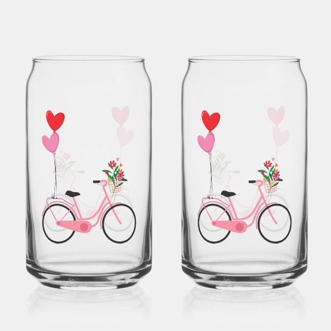 Verre Canette Ensemble de produits - Vélo (Recto)