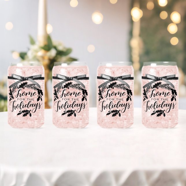 Verre Canette Ensemble de vaisselle 'Home for the Holidays' (Insitu (Mariage))