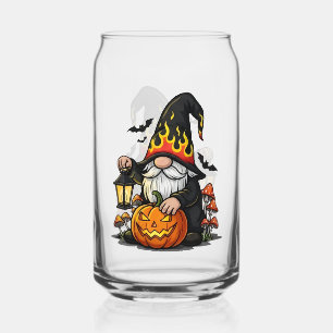 Verre Canette Ensemble de vaisselle pour boissons Gnome d'Hallow