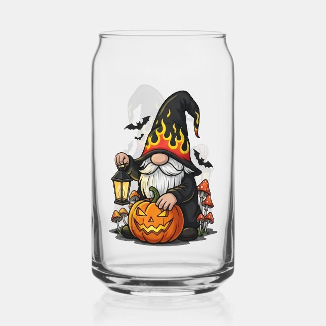 Verre Canette Ensemble de vaisselle pour boissons Gnome d'Hallow (Recto)