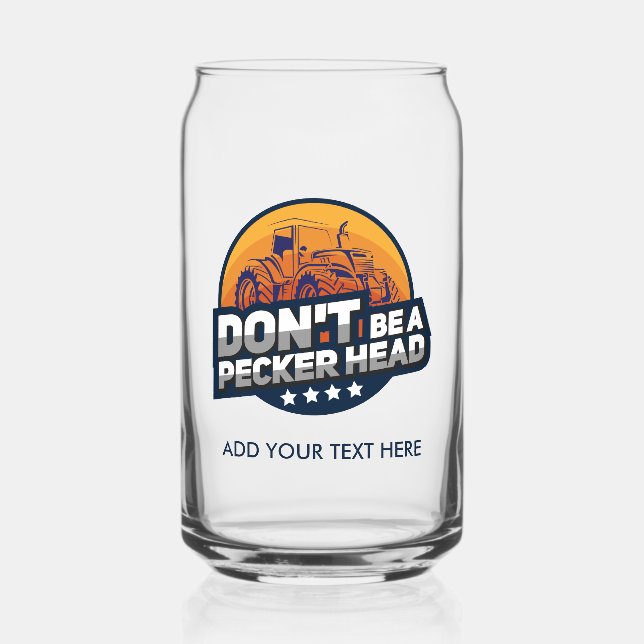 Verre Canette Enterrement de vie de jeune fille Casse-Pob Tête d (Recto)