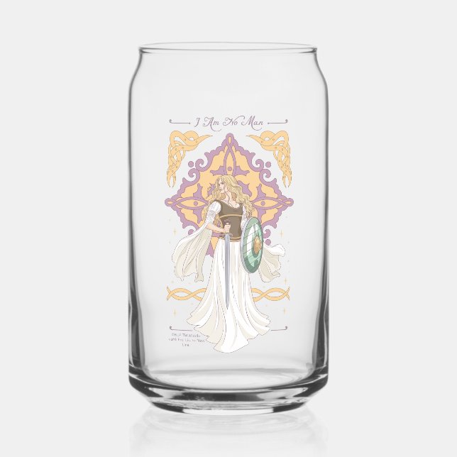Verre Canette Éowyn "I Am No Man" Battle-Ready Graphic (Recto)