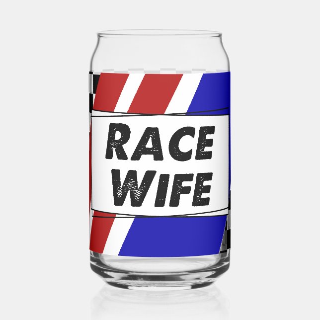 Verre Canette Épouse de course (Gauche)