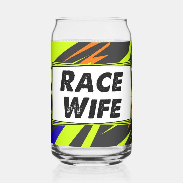 Verre Canette Épouse de course (Gauche)