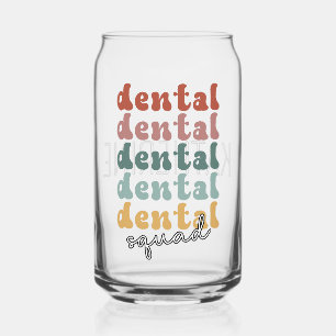 Verre Canette Équipe Dentaire Personnalisée Équipe Dentaire