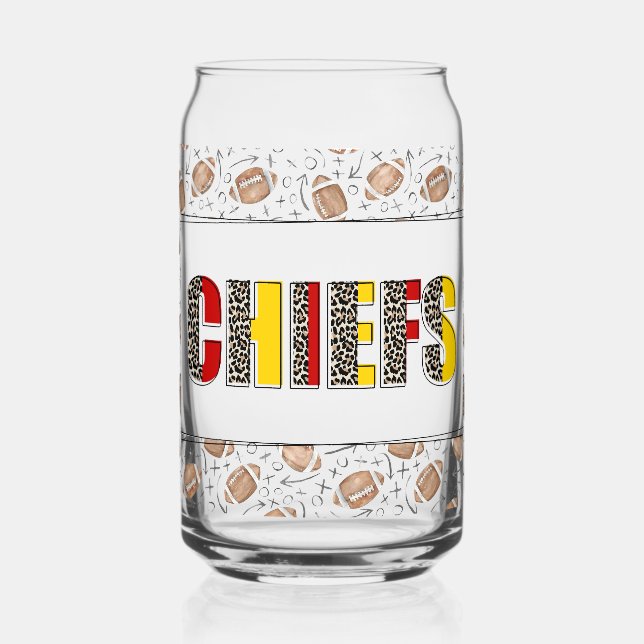 Verre Canette Équipe Fierté (Recto)