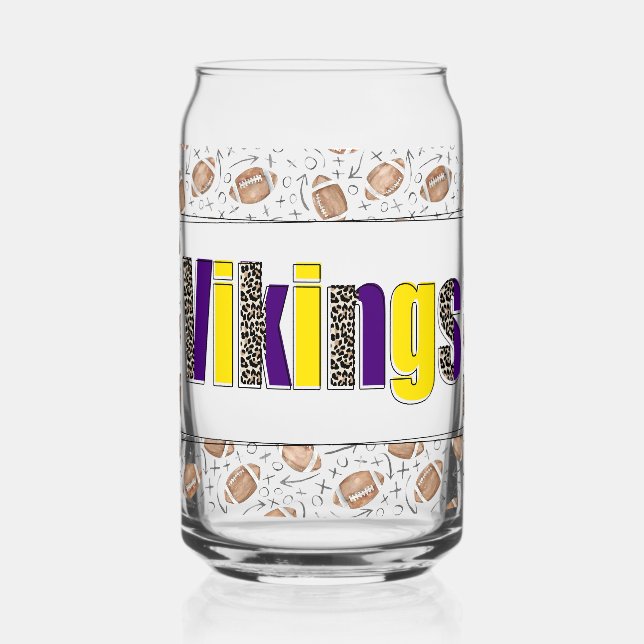 Verre Canette Équipe fierté (Recto)