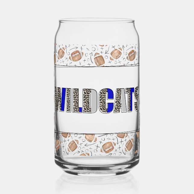 Verre Canette Équipe Fierté (Recto)