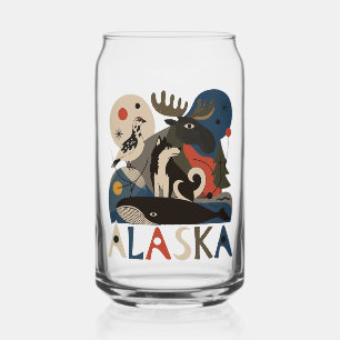 Verre Canette Esprit sauvage de l'Alaska