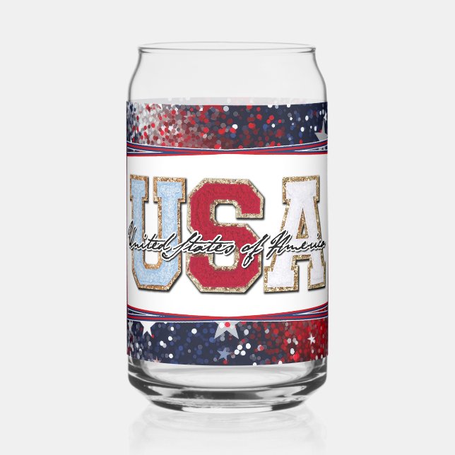 Verre Canette États-Unis (Gauche)