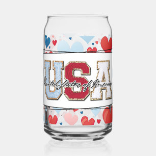 Verre Canette États-Unis