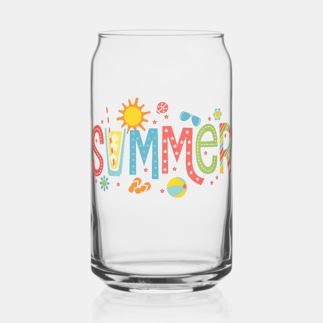 Verre Canette été (Recto)