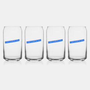 Verre Canette Étiquette rétro Biden-Harris 2024