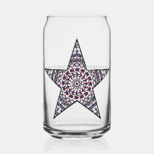 Verre Canette Étoile de l'Indépendance