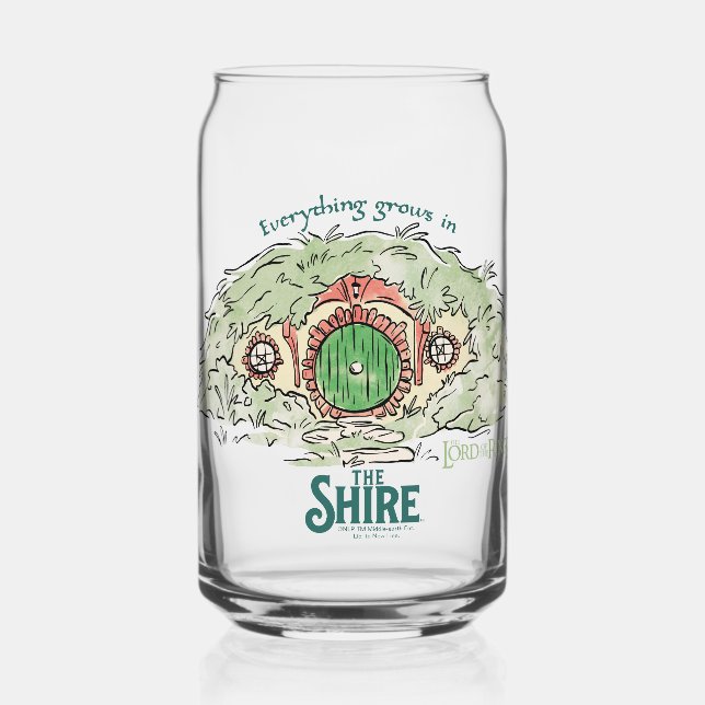 Verre Canette Everything Grows in THE SHIRE™ (Recto)