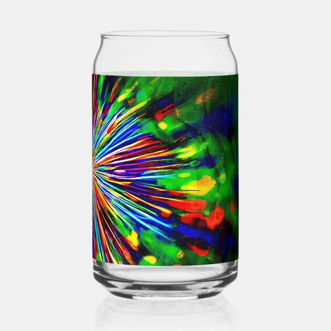 Verre Canette Explosion arc-en-ciel (Recto)