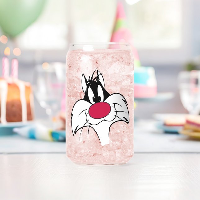 Verre Canette Face de nez rouge SYLVESTER™ (Insitu (Anniversaire))