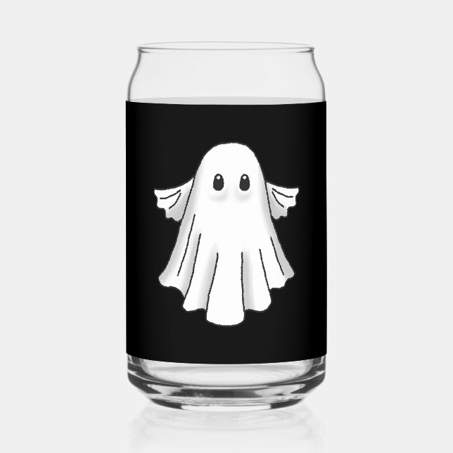 Verre Canette Fantôme effrayant Halloween (Recto)