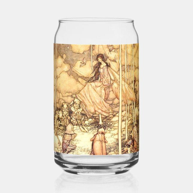 Verre Canette Fée Arthur Rackham (Recto)