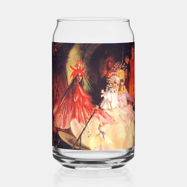 Verre Canette Fées d'été (Recto)