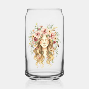 Verre Canette Femme