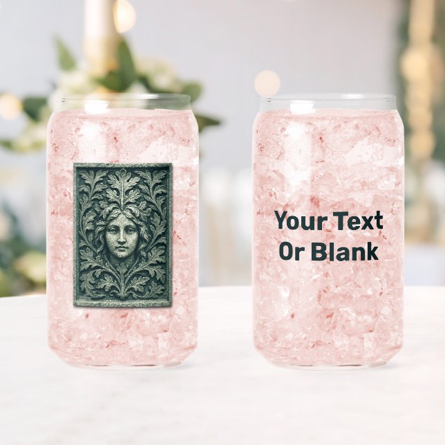 Verre Canette Femme verte - Pierre (Insitu (Mariage))