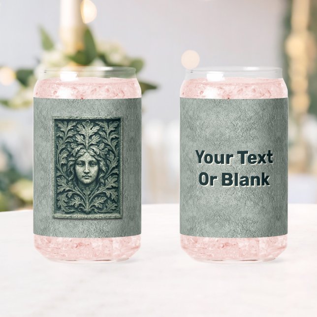 Verre Canette Femme verte - Pierre (Insitu (Mariage))