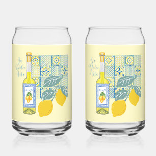 Verre Canette Ferme de Citrons Rétro