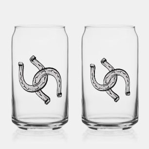 Verre Canette Fers à cheval