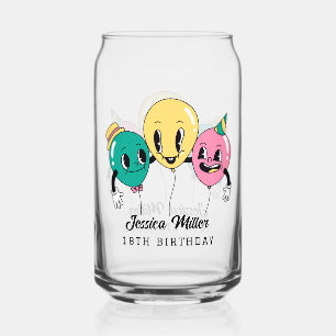 Verre Canette Fête d'anniversaire
