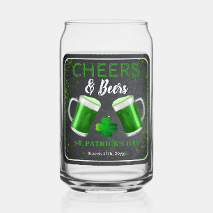 Verre Canette Fête de la Saint-Patrick