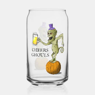 Verre Canette Fête d'Halloween des goules à la bonne santé