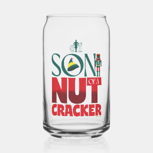 Verre Canette Fils d'un Graphisme Casse-Noix