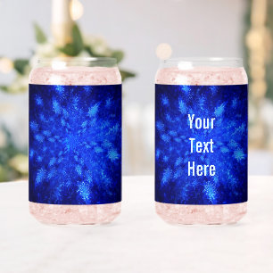 Verre Canette Flambée de neige