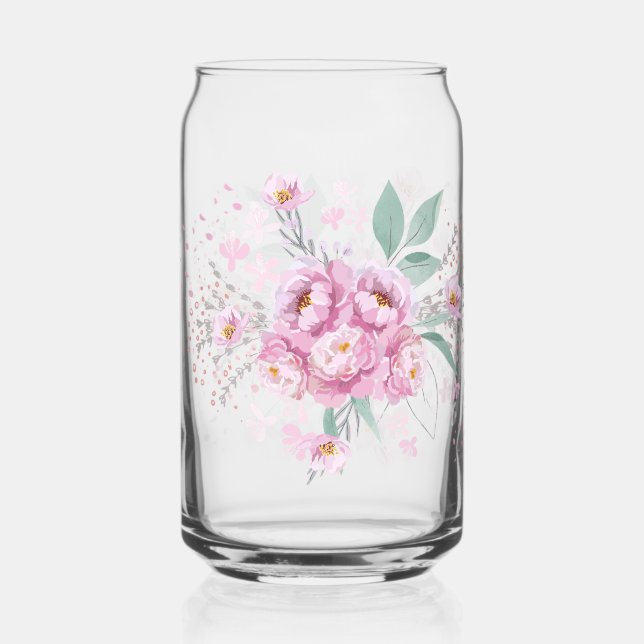 Verre Canette fleur (Recto)