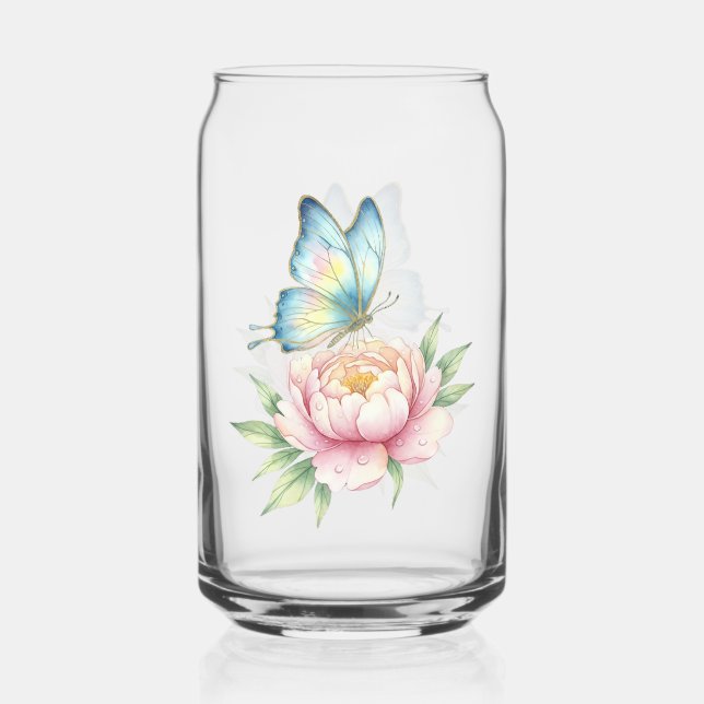 Verre Canette Fleur (Recto)