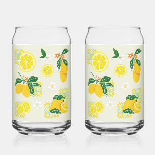 Verre Canette Fleur de Citron