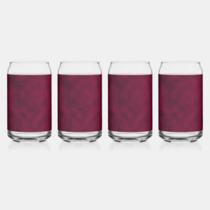 Verre Canette Fleur Écrasée