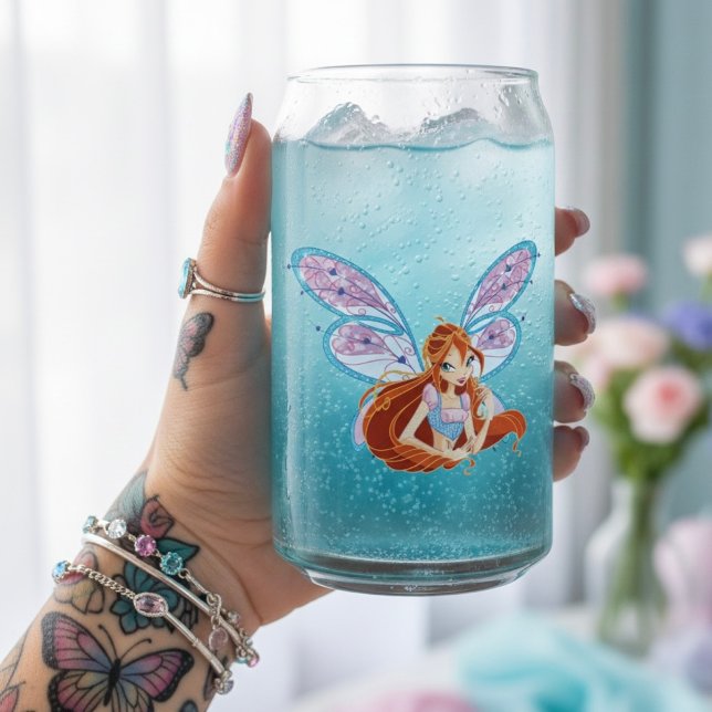 Verre Canette Floraison (Créateur téléchargé)